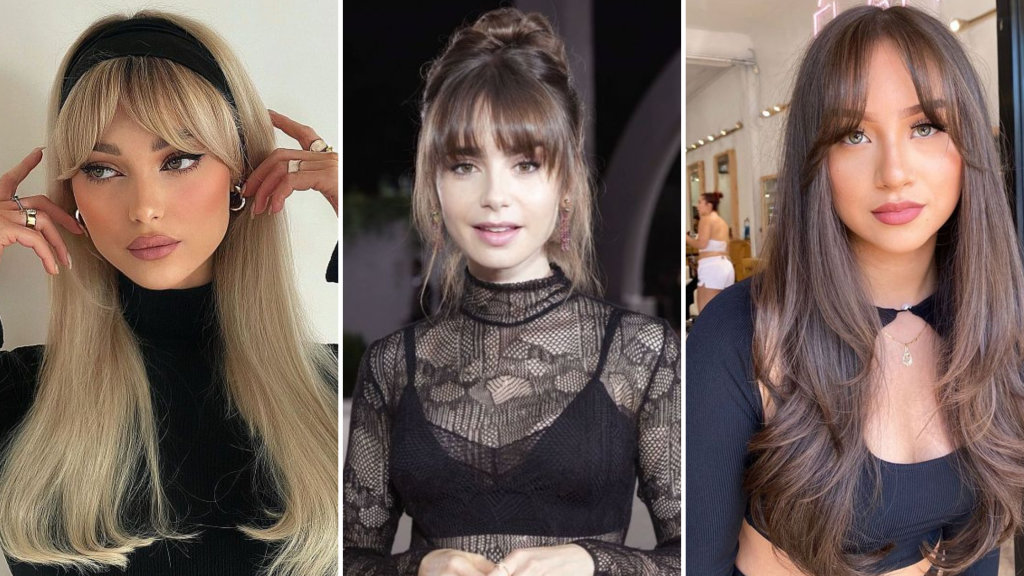 Popular Hairstyles with Bangs